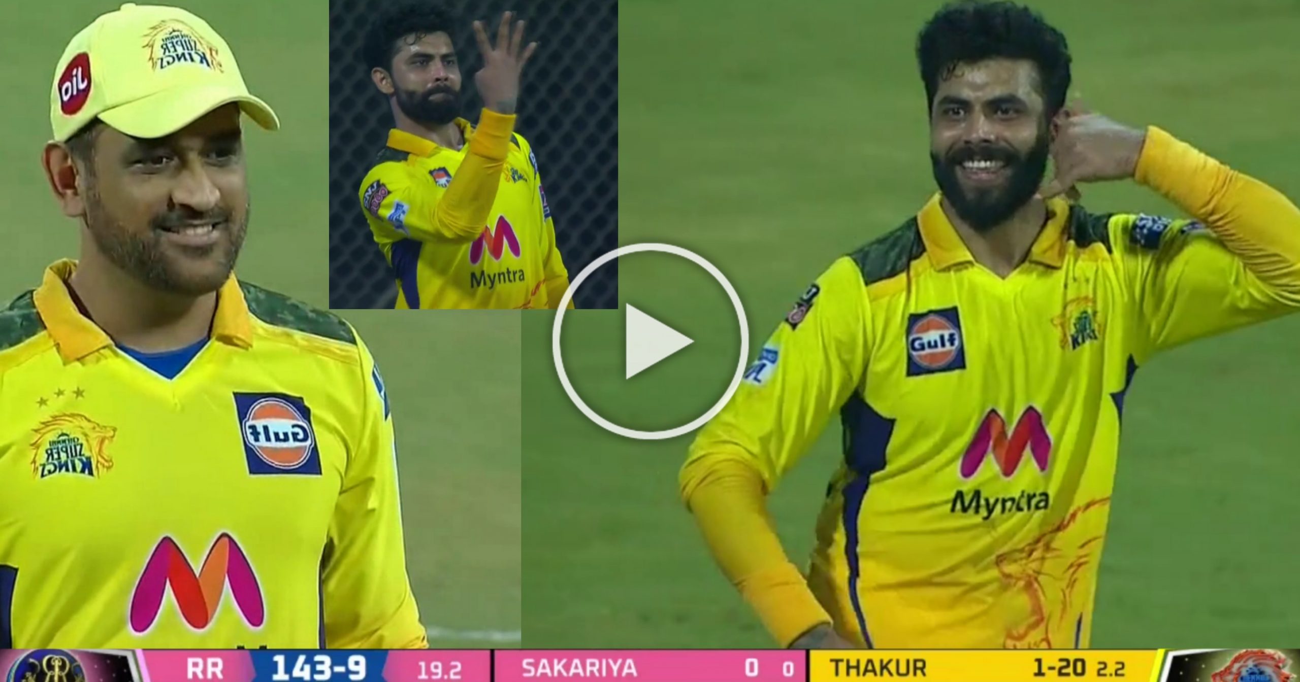 Watch Ravindra Jadeja funny Phone call and 4 finger celebration Dhoni Can't  Stop Laughing - Sports Edge