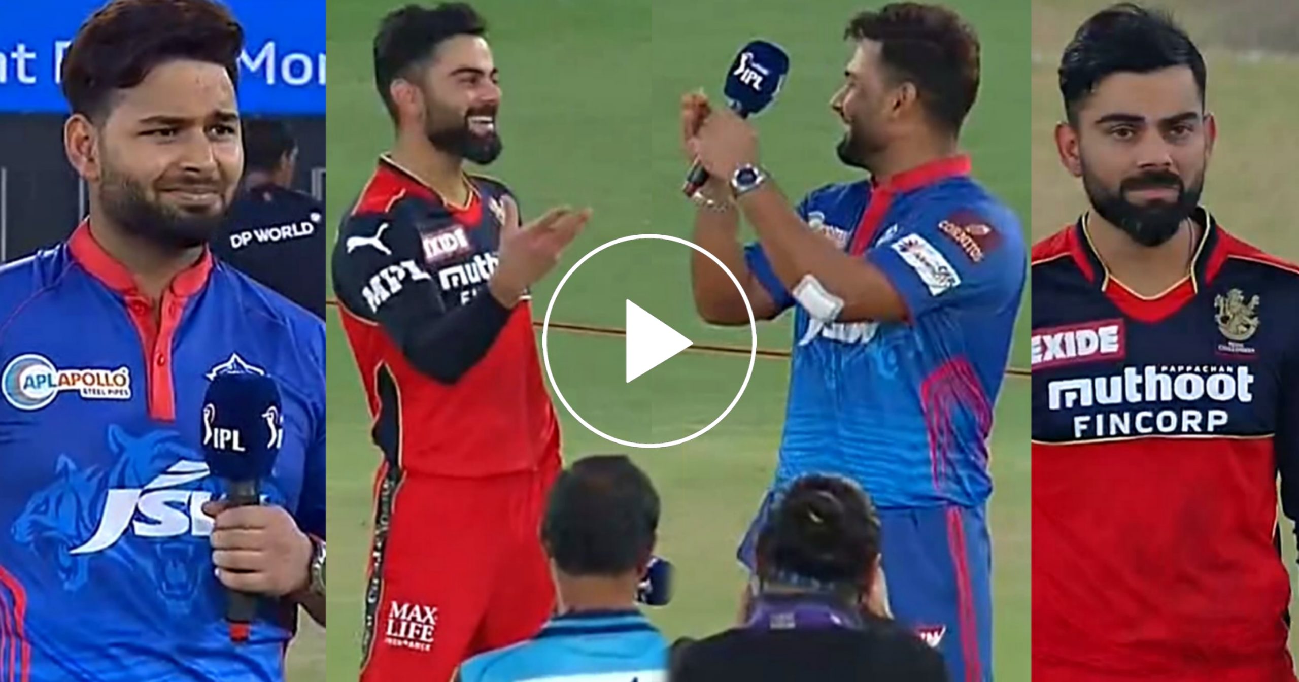 Watch funny moment at the toss. Kohli and Rishabh Pant laugh - Sports Edge