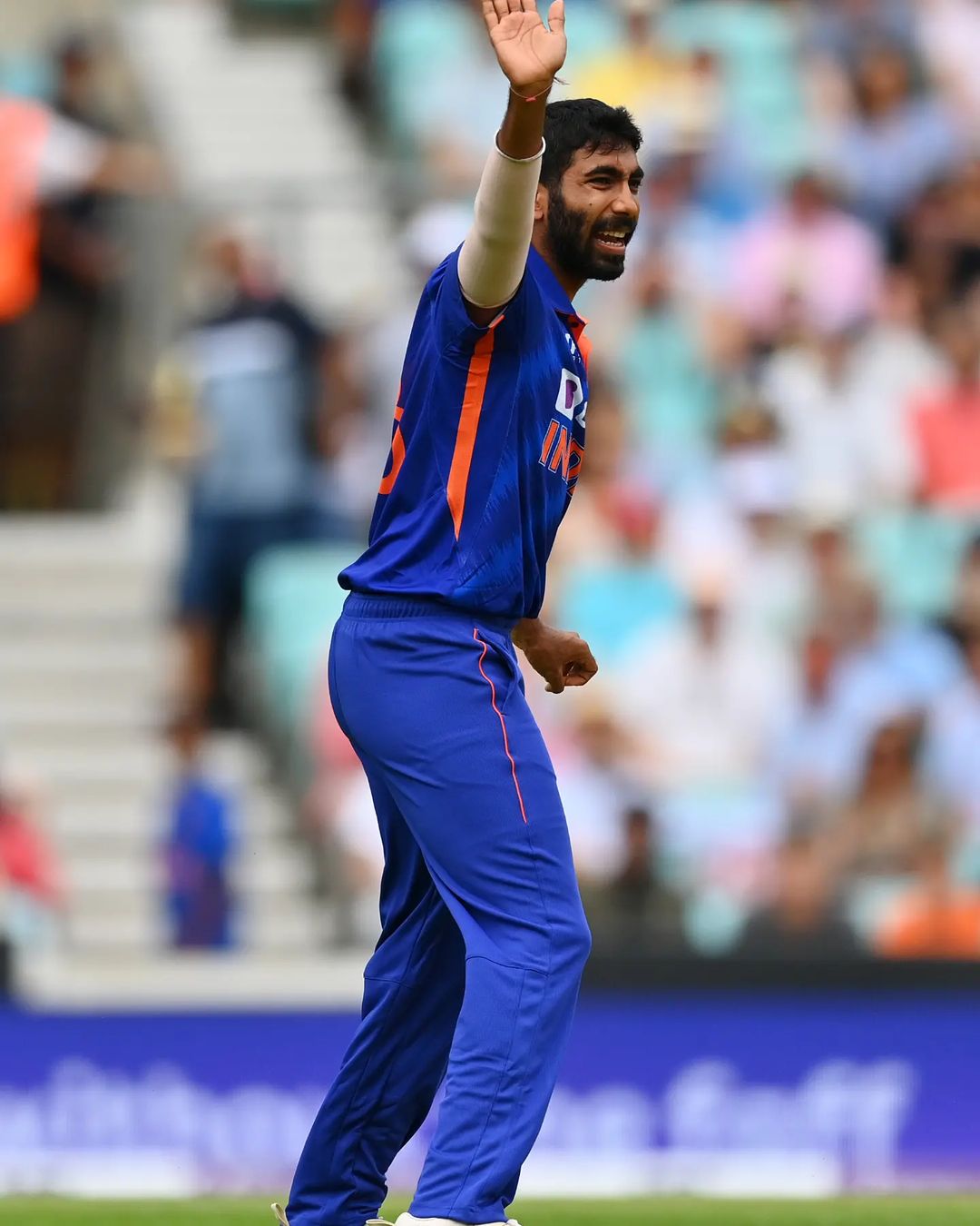 Bumrah after taking wicket