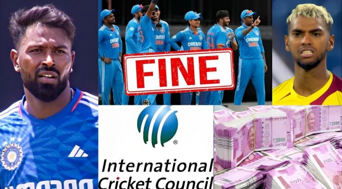 ICC fined India